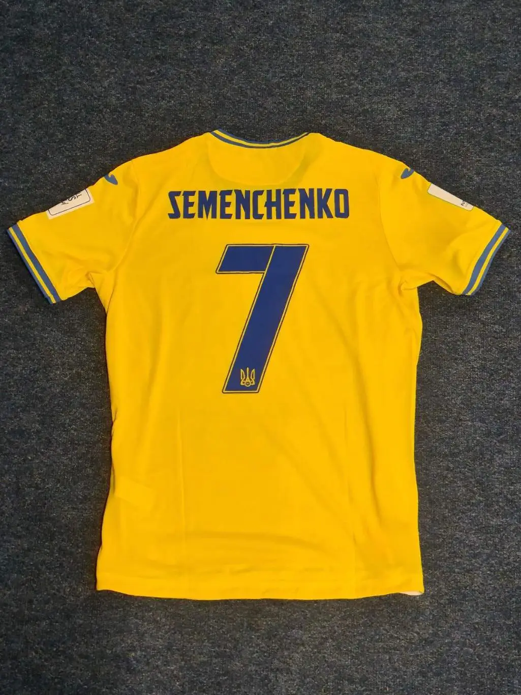 Футболка. Футзал. Семенченко. Автограф.