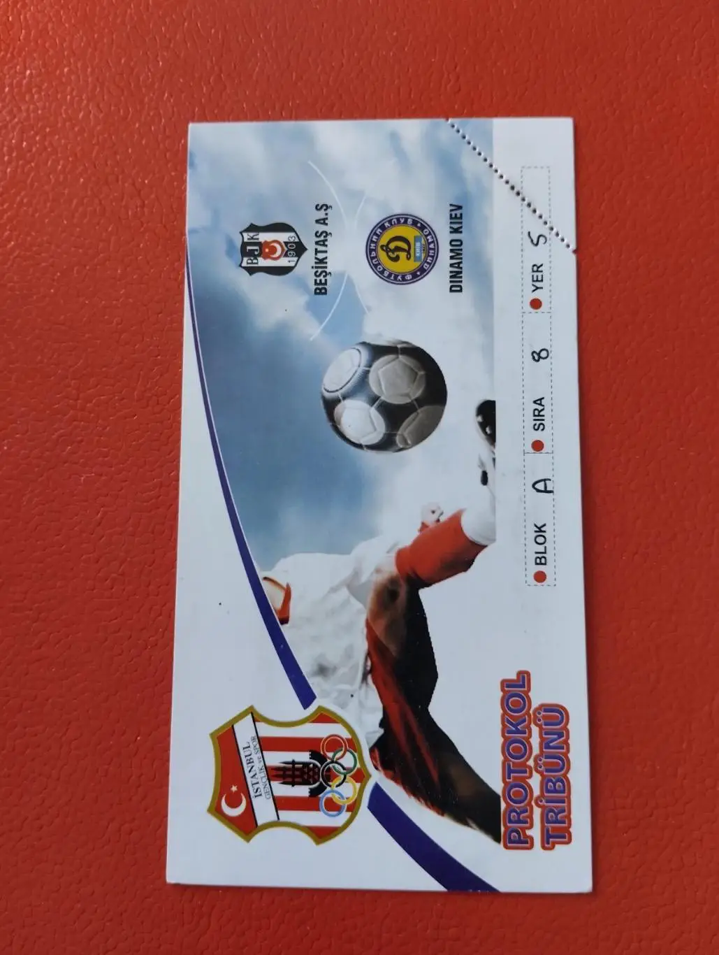 Білет. Бешикташ- Динамо Київ.#.