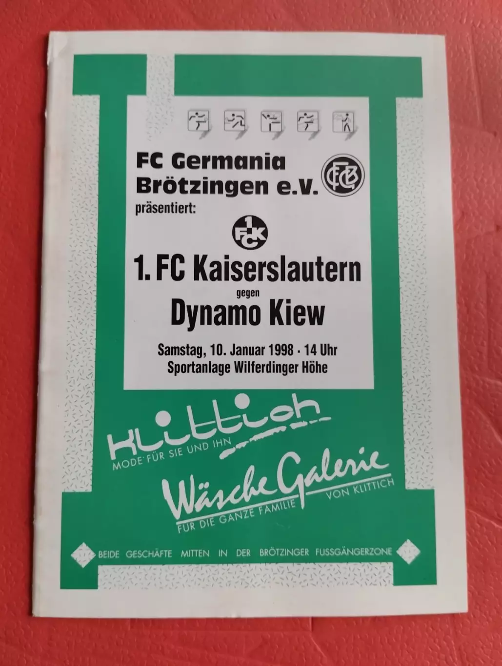 Кайзерслаутерн- Динамо Київ. 1998.#.