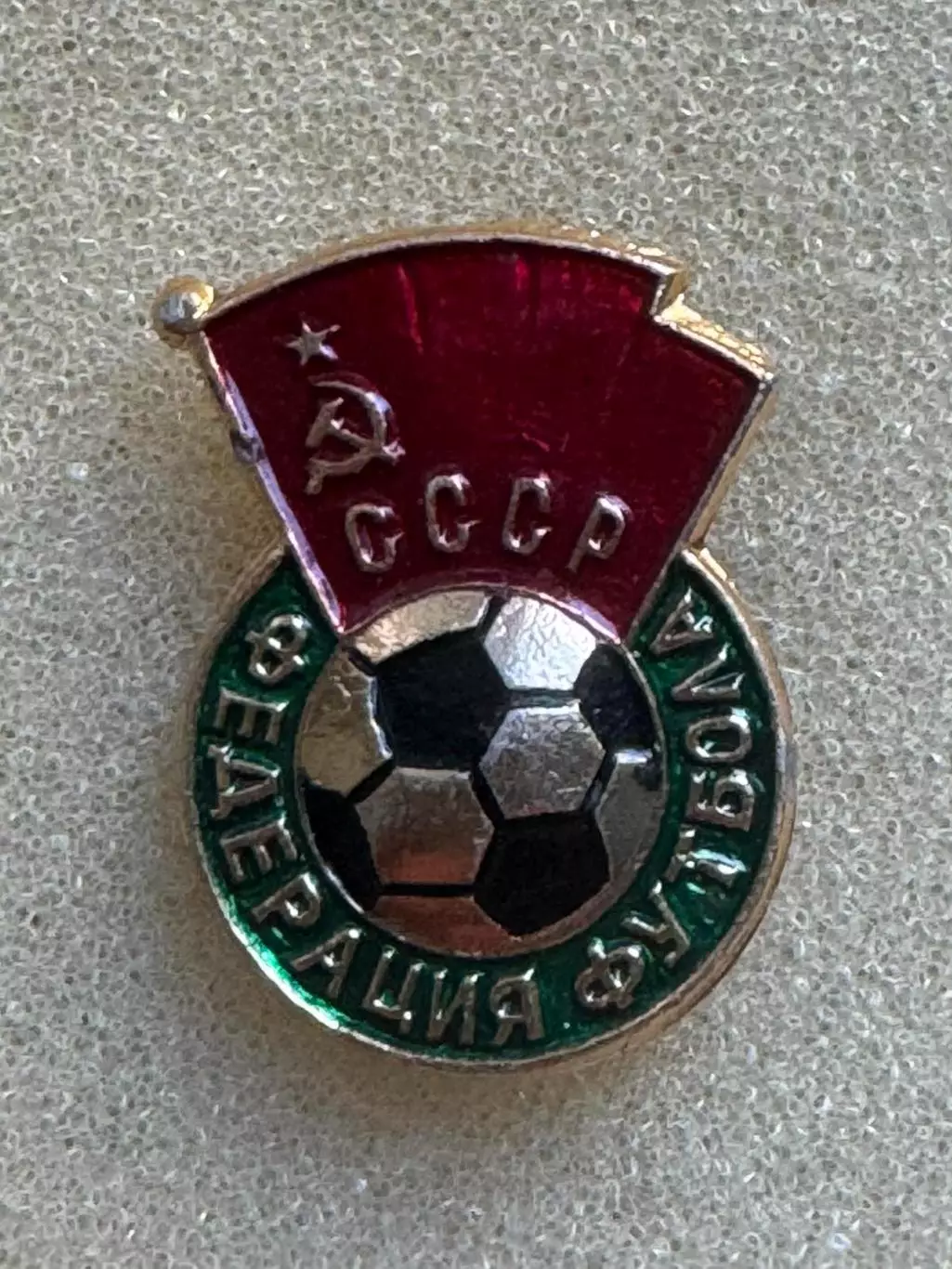 значок. федерація футболу..