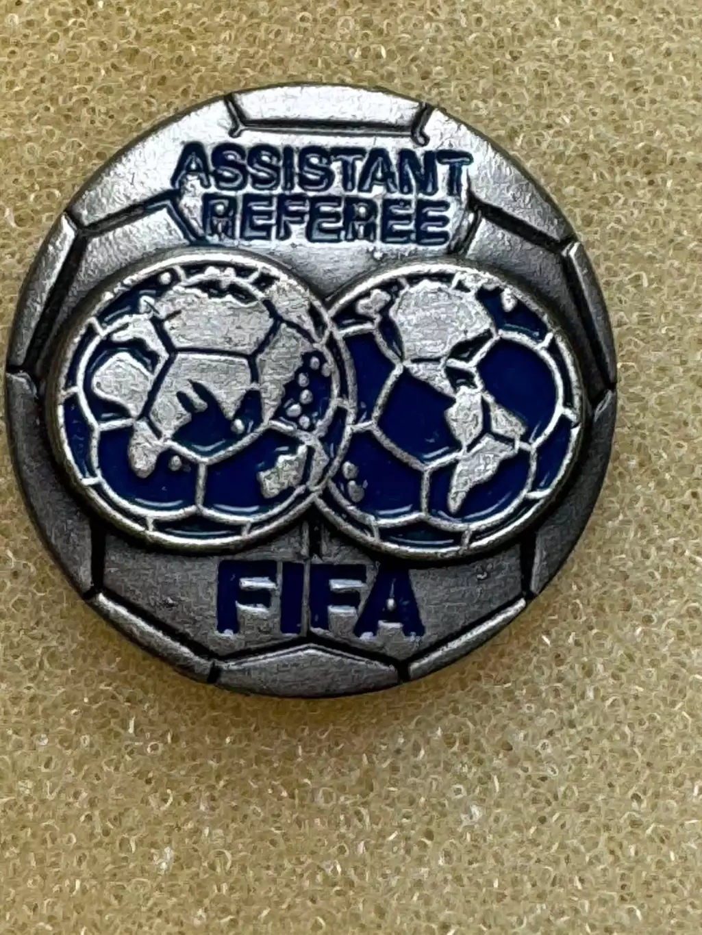 Значок. ФІФА. Асистент головного арбітра..