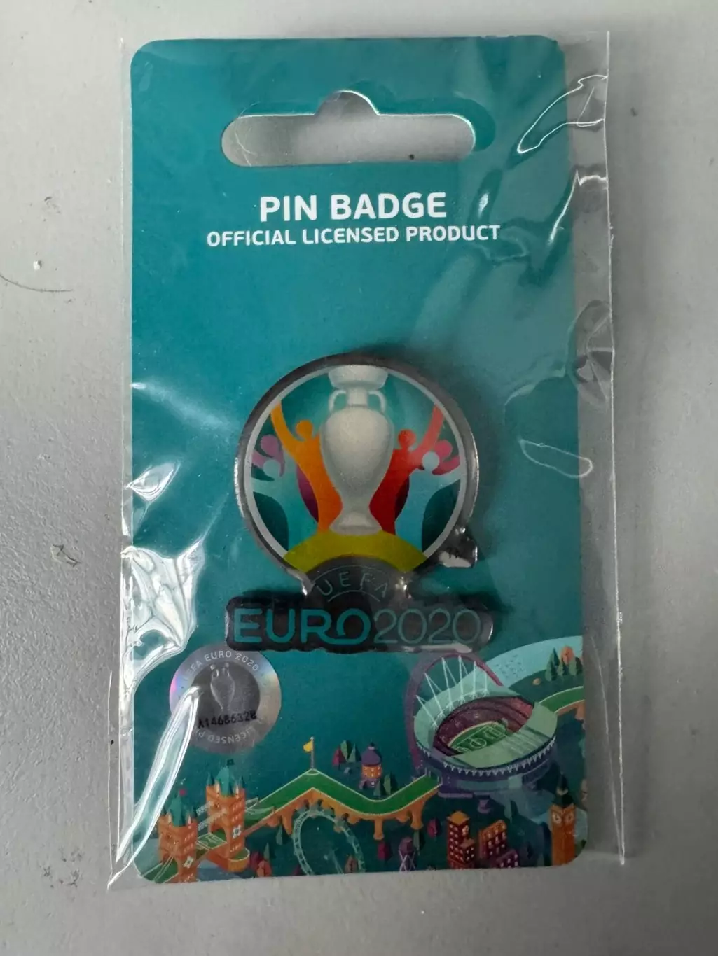 Значок . Чемпіонат Європи 2020..