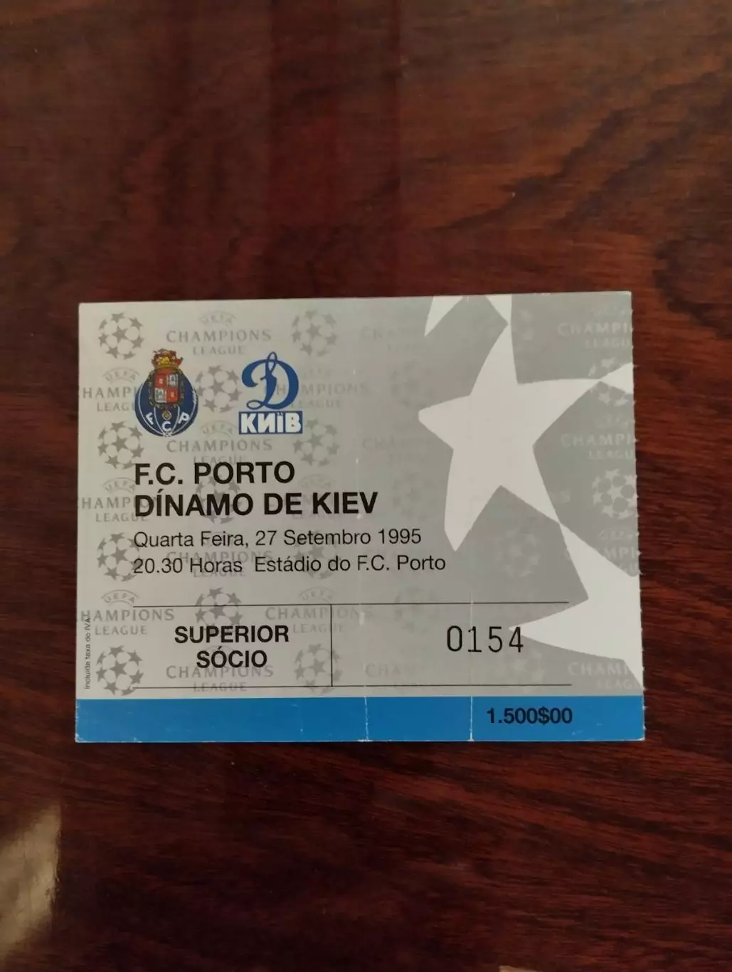 порто- динамо київ. 1995.).