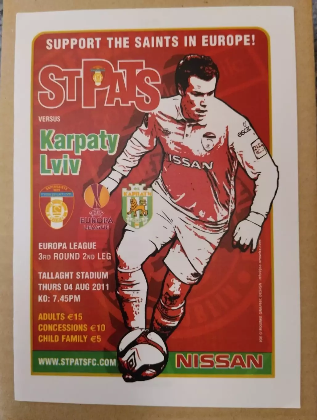 Сент Патрікс - Карпати Львів.#.