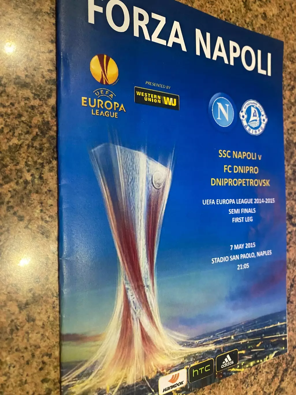 Наполі - Дніпро .2015.#.м.