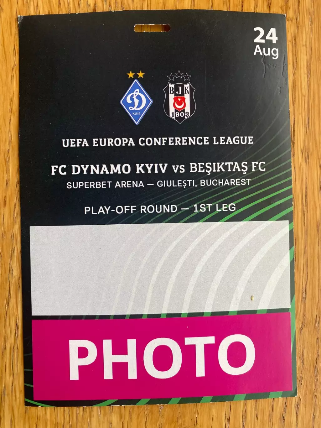 Акредитація. Динамо Київ- Бешикташ. #.м.