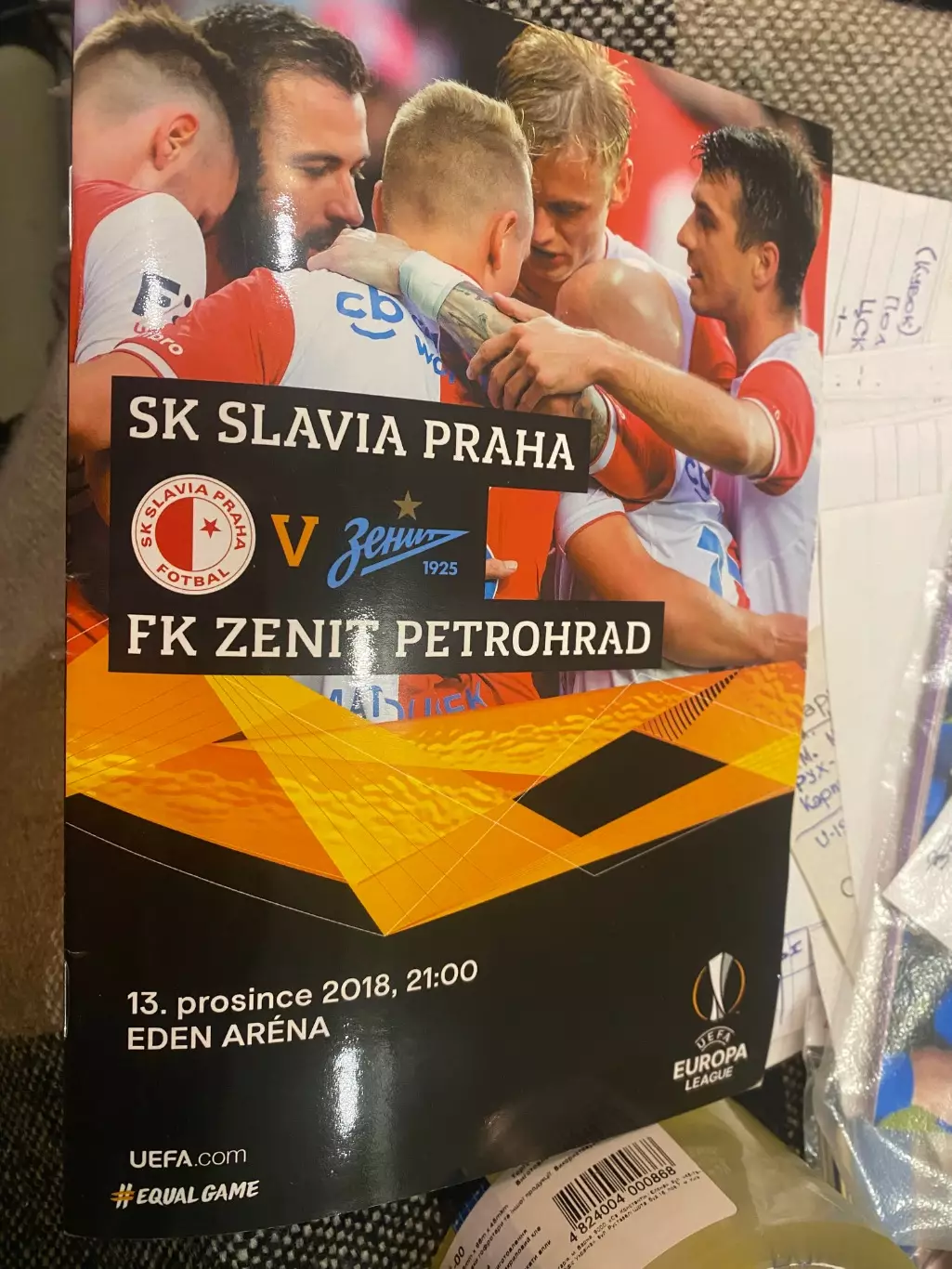Славія- Зеніт. 2018. В.