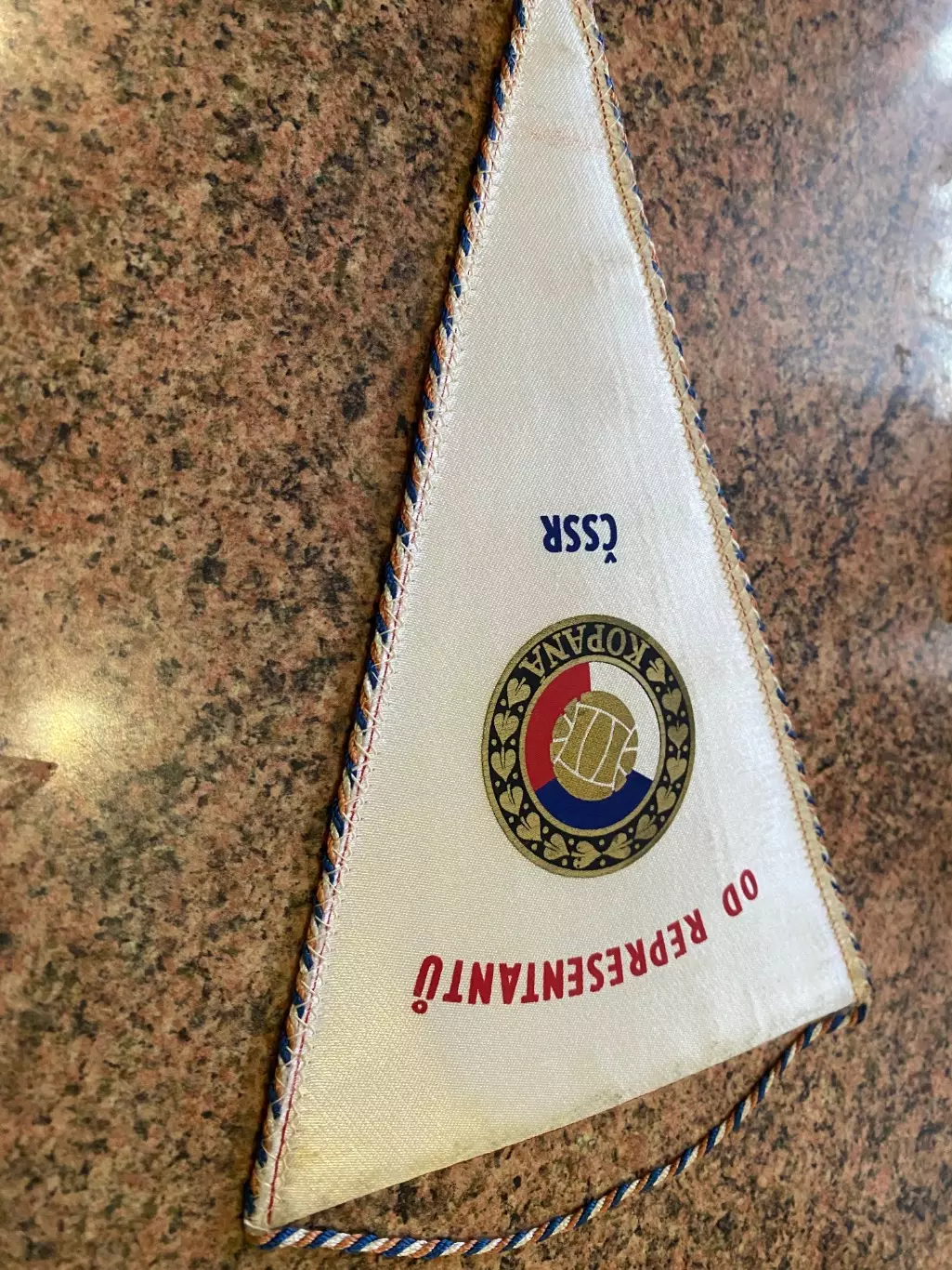 Вимпел. Старого виконання. Федерація футболу Чехословаччини .А.