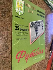 Карпати Львів - Прикарпаття Івано-Франківськ. 25.03.2000.б.