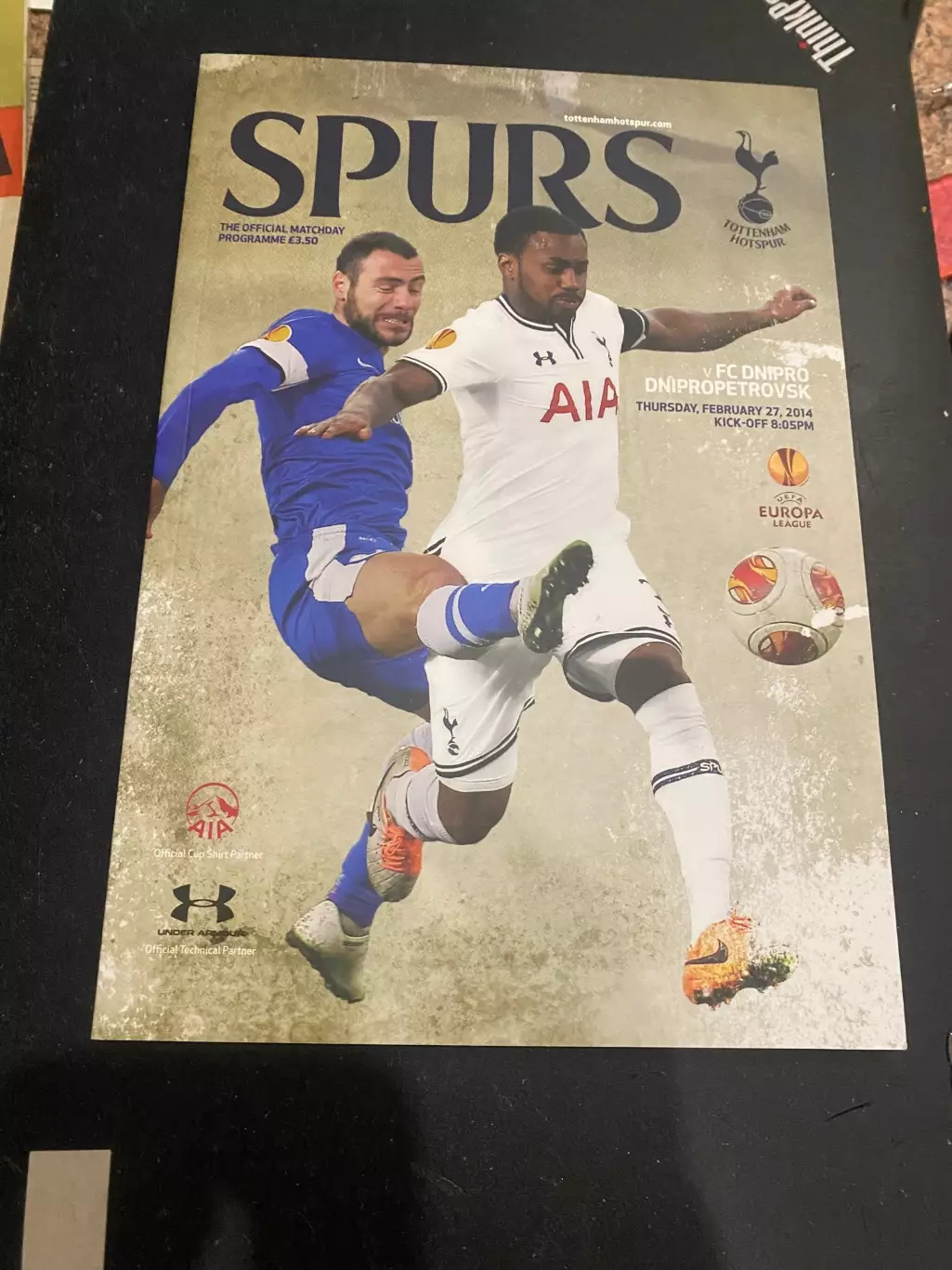 Тоттенхем - Дніпро Дніпропетровськ. 2014.в.