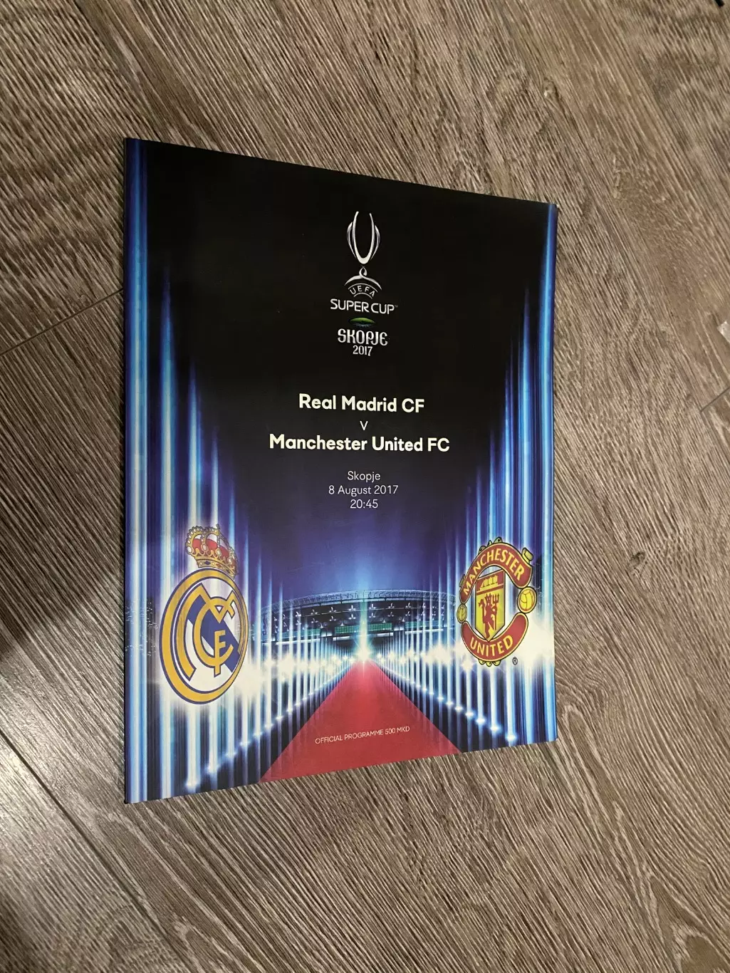 Суперкубок УЄФА. Реал Мадрид Іспанія - Манчестер Юнайтед Англія. 08.08.2017.А.