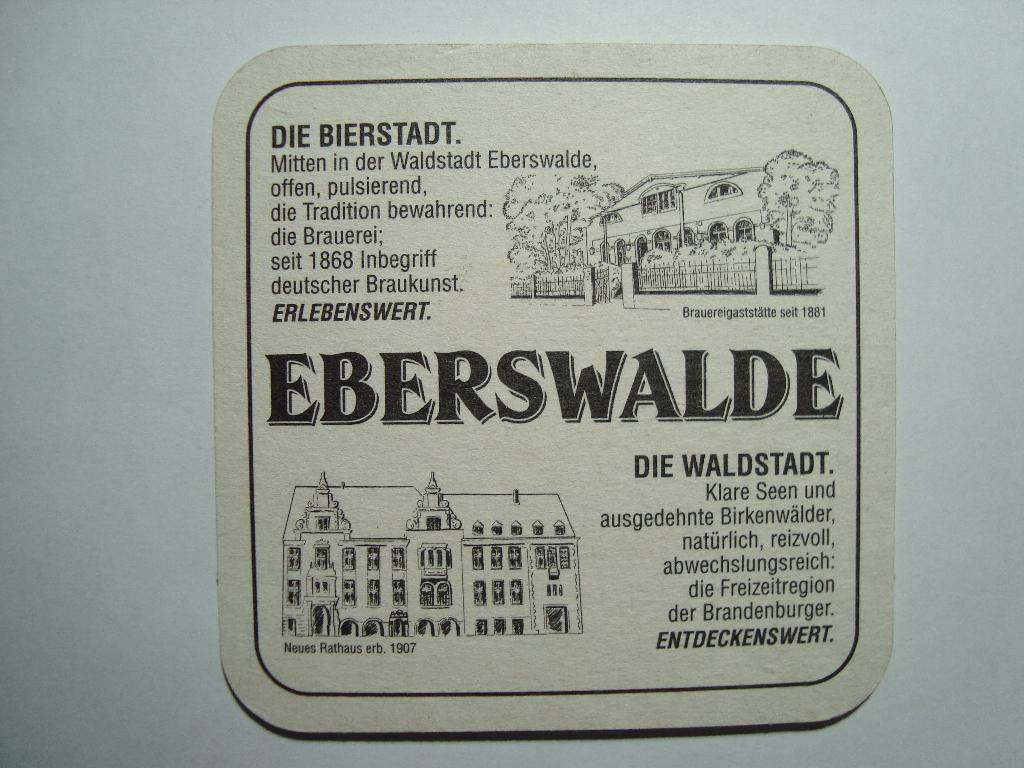 Бирдекель Ebers Walder. 1