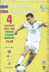 Россия - Словакия 2004