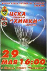 ЦСКА - Химки 2005 финал кубка