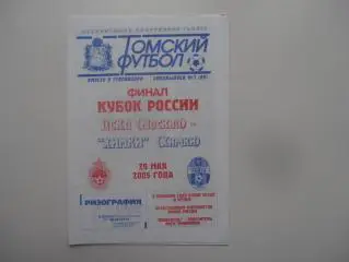 ЦСКА М - ФК Химки 2005 Финал