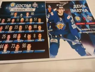 ХК. Рязань -ВДВ - СКА-ВМФ (Санкт-Петербург). 18.01.2026.