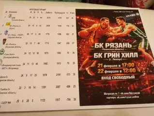 БК. Рязань - БК ГРИН ХИЛЛ(Липецк)..22.02.2026.