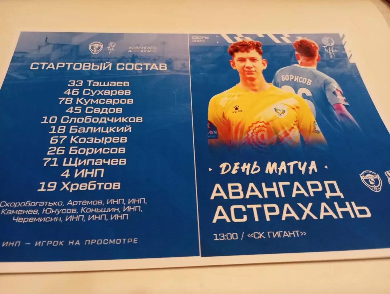 Авангард (Курск ) - ФК. Астрахань . 4.02.2026..Контрольный матч