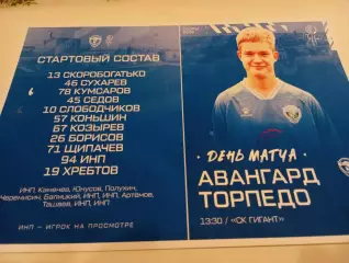 Авангард (Курск ) - Торпедо (Владимир ).22.02.2026.Контрольный матч..