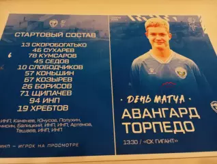 Авангард (Курск ) - Торпедо (Владимир ).22.02.2026.Контрольный матч..