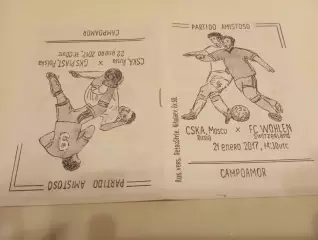 ЦСКА - .Волен(Польша ). 2017.товарищеский матч .(Ручная работа)