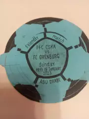 ЦСКА - ФК. Оренбург. 19.01.2023. Контрольная игра (ручная работа)