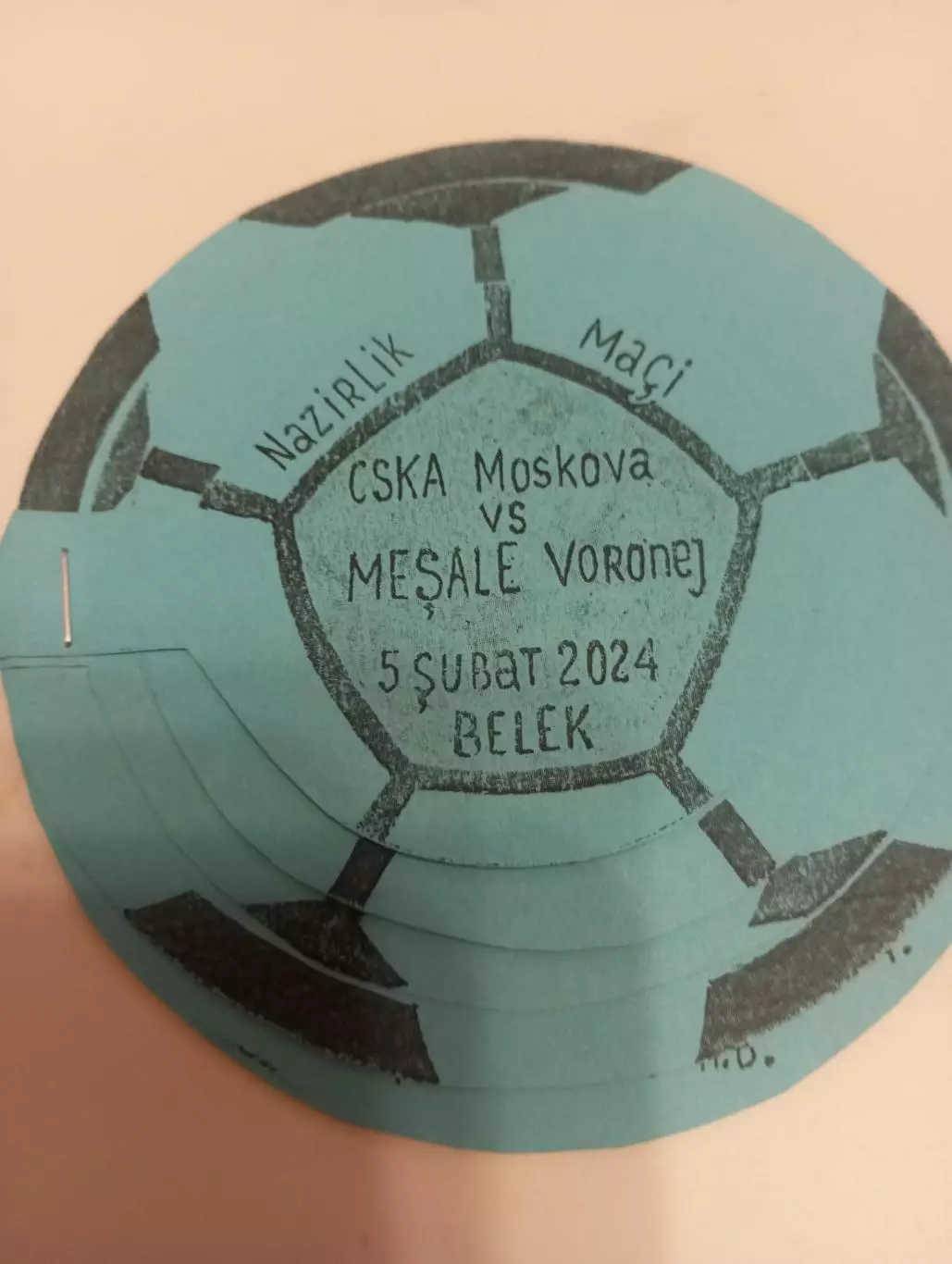 ЦСКА - Факел (Воронеж ). 5.02.2024.Контрольная игра (ручная работа)