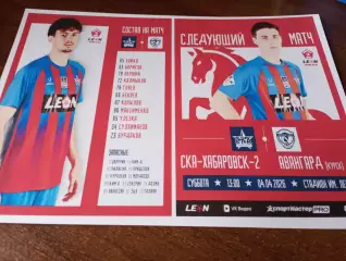 СКА-2(Хабаровск) - Авангард (Курск). 4..04.2026.