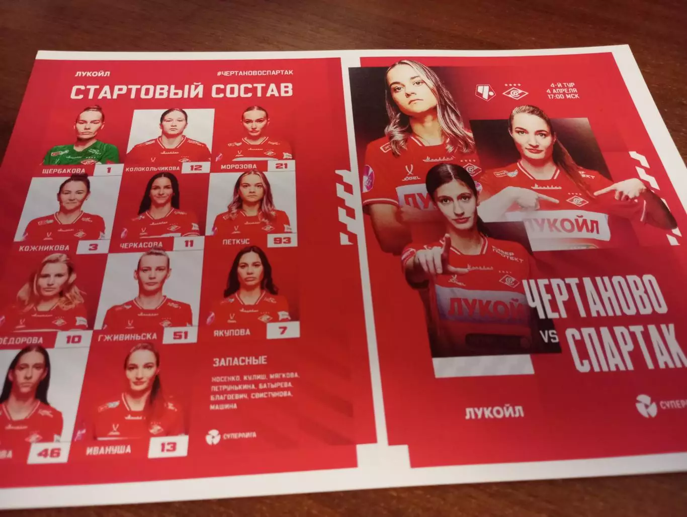 ЖФК. Чертаново (Москва) - ЖФК. Спартак (Москва).4.04.2026.