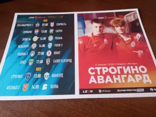 Строгино (Москва) -Авангард (Курск).12.04.2026.