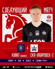 Квант(Обнинск) - СКА-2(Хабаровск). 20.06.2026.