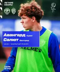 Авангард(Курск) - Салют(Белгород) 18.07.2026..Контрольный матч