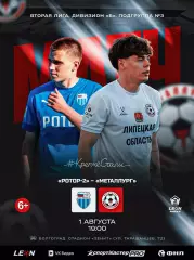 Ротор-2(Волгоград) - Металлург(Липецк). 1.08.2026.