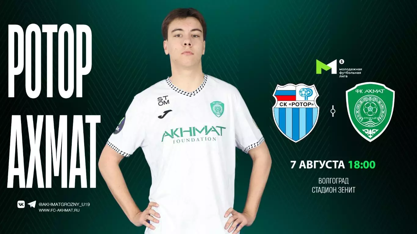 Ротор-М(Волгоград) - Ахмат-М(Грозный) .7.08.2026.(МФЛ)