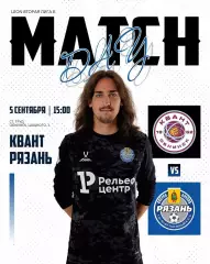 Квант(Обнинск) - ФК.Рязань..5.09.2026..