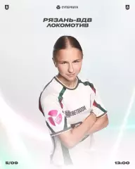 ЖФК. Рязань - ВДВ - ЖФК. Локомотив (Москва) 5.09.2026. .