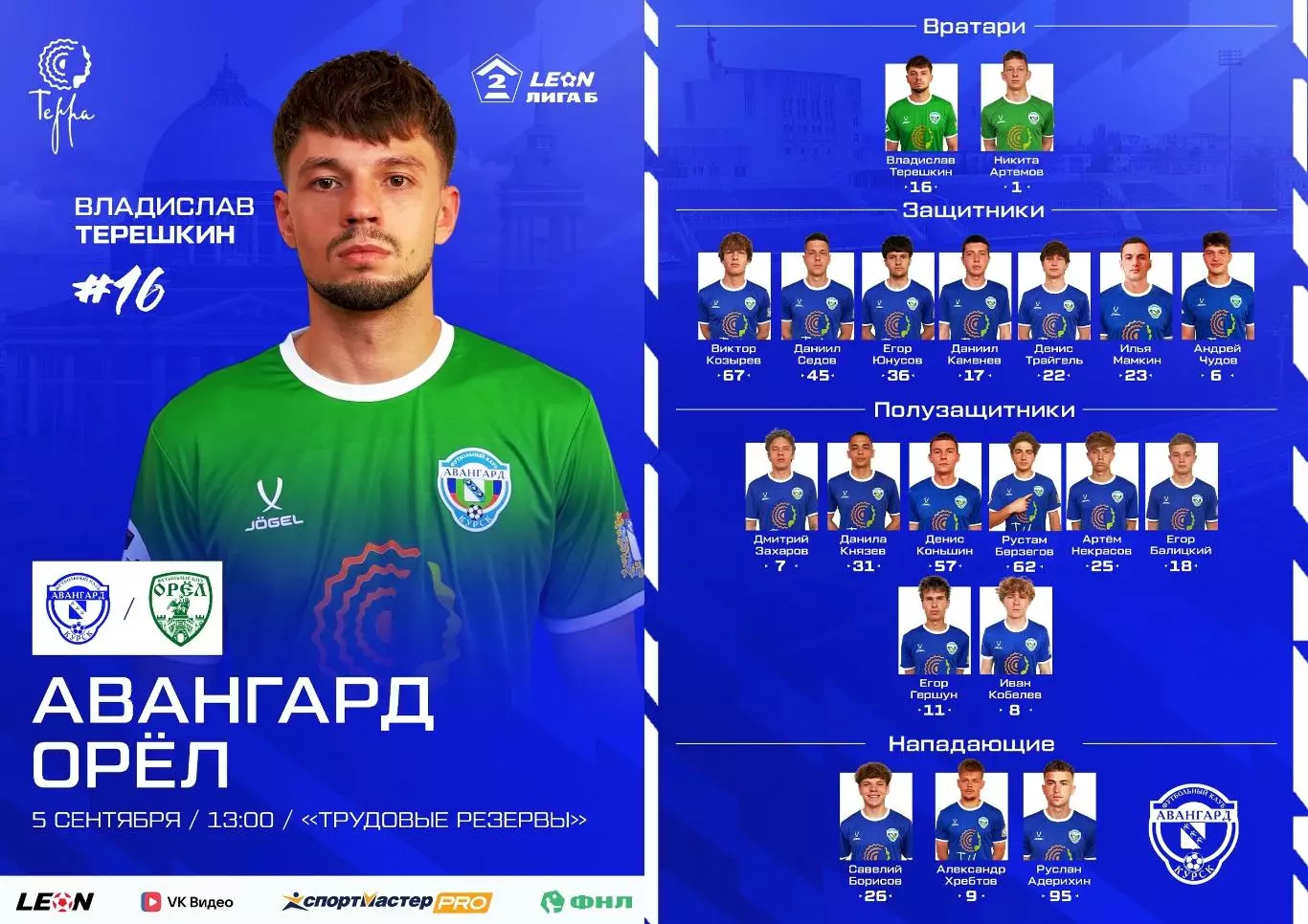 Авангард(Курск) - ФК.Орел..5.09.2026..
