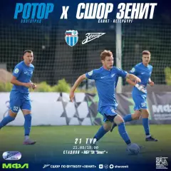 Ротор-М(Волгоград)- Зенит-М(Санкт Петербург).21.08.2026