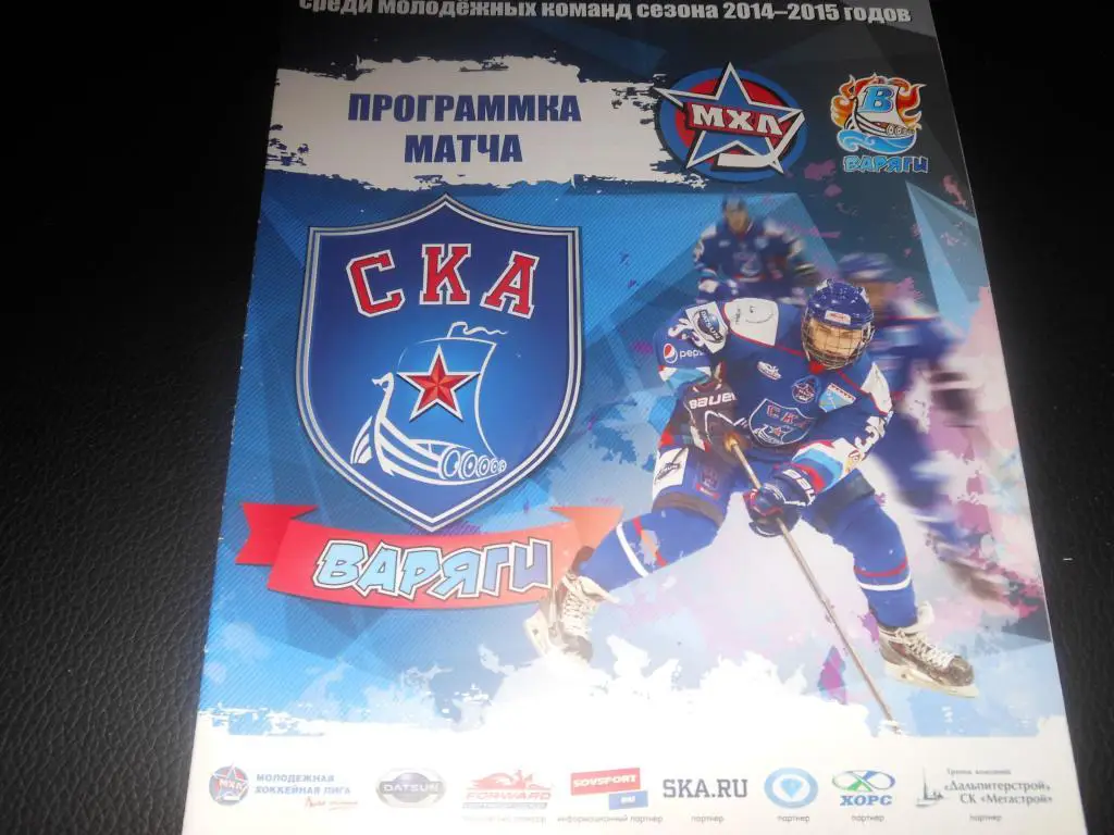 СКА - Варяги (С-Пб) - Молния (Рязань) 10-11.02.2015.