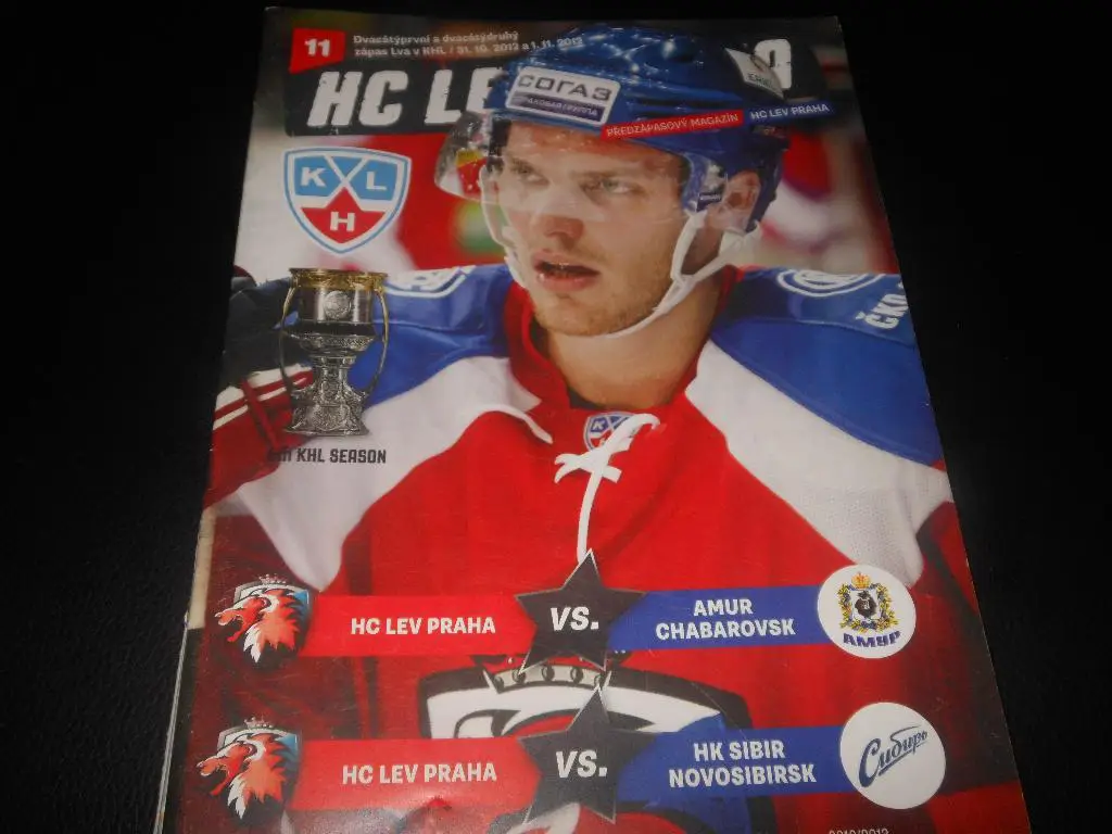 Лев (Прага) - Амур(Хабаровск)/Сибирь (Новосибирск) 31.10-1.11.2012.