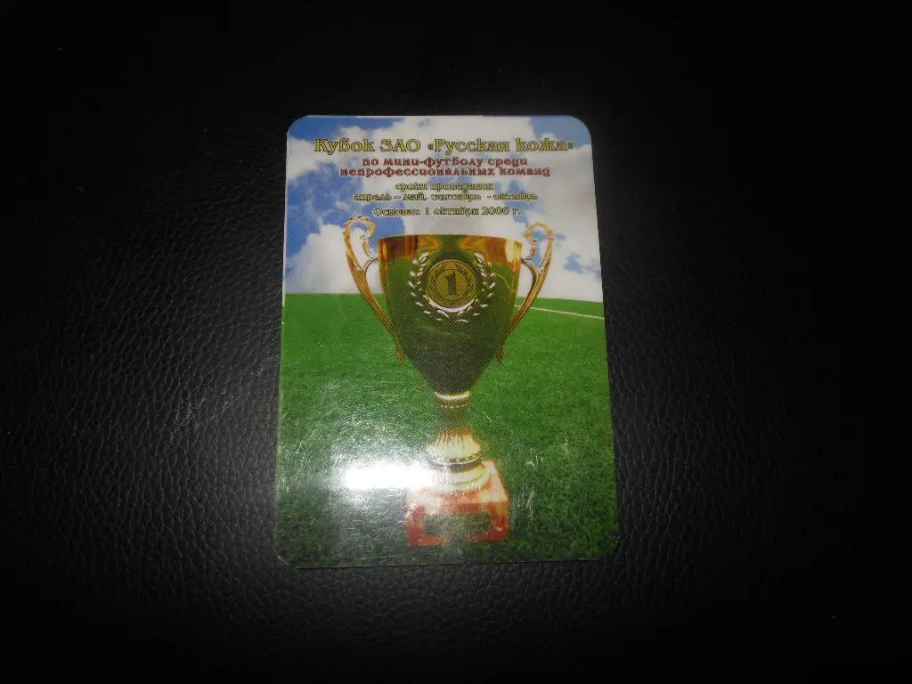 кубок ЗАО Русская кожа по мини-футболу среди непрофессиональных команд2009