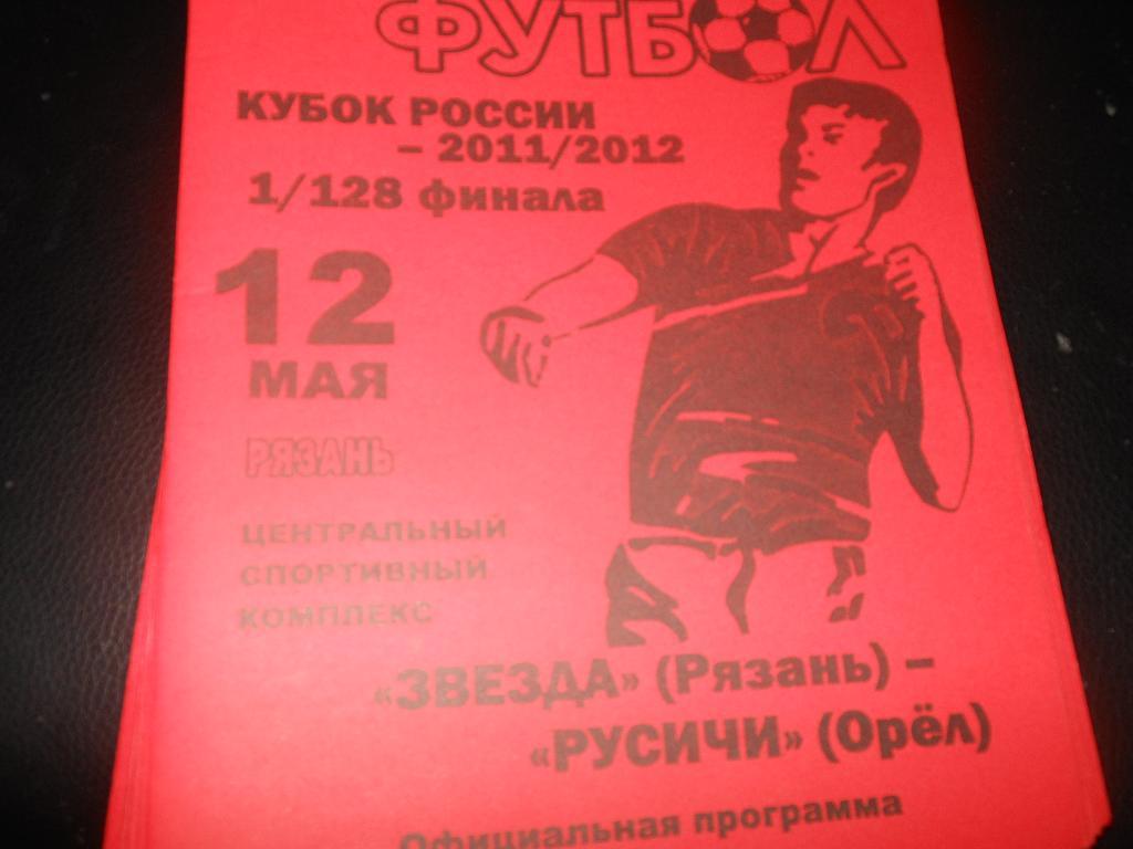 Звезда (Рязань) - Русичи(Орёл) 12.05.2011. (авторская)