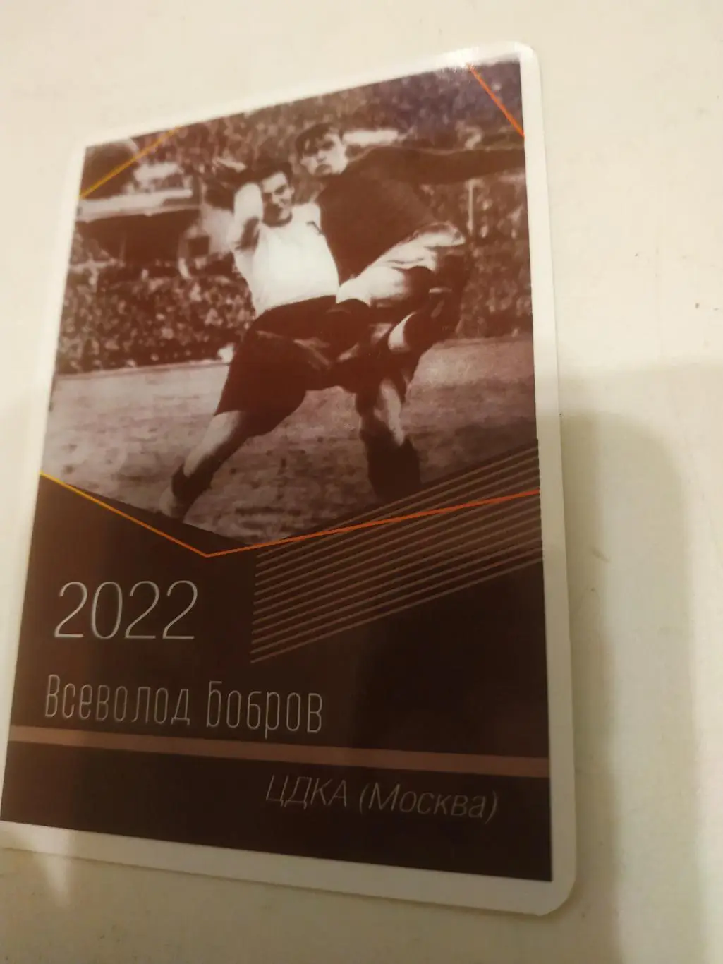 Всеволод. Бобров.(ЦДКА)виртуозы отечественного футбола -2022.