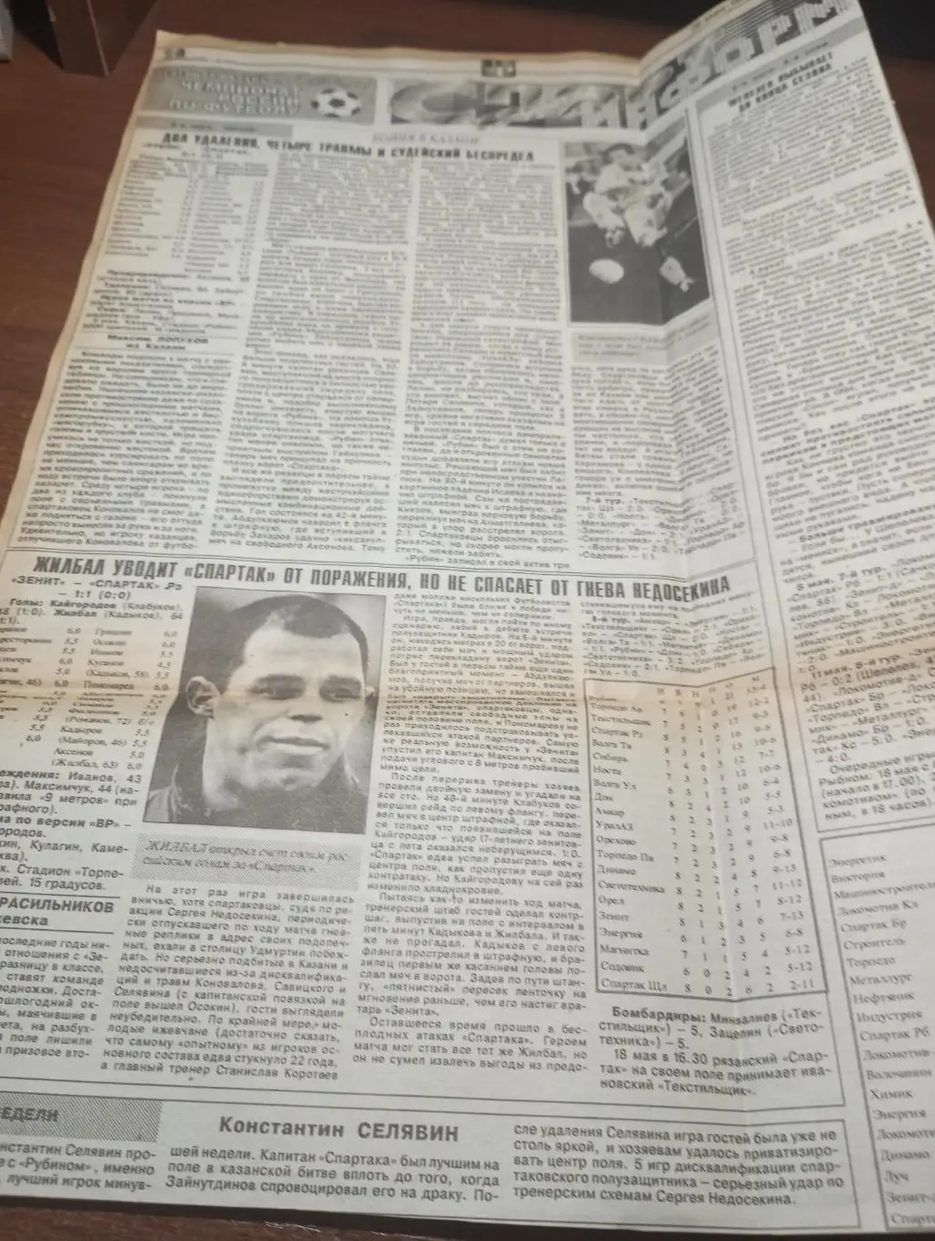 Спартак (Рязань) - Казань/Ижевск/Курган/Миасс.25/28.04 - 5/8.05.1997..