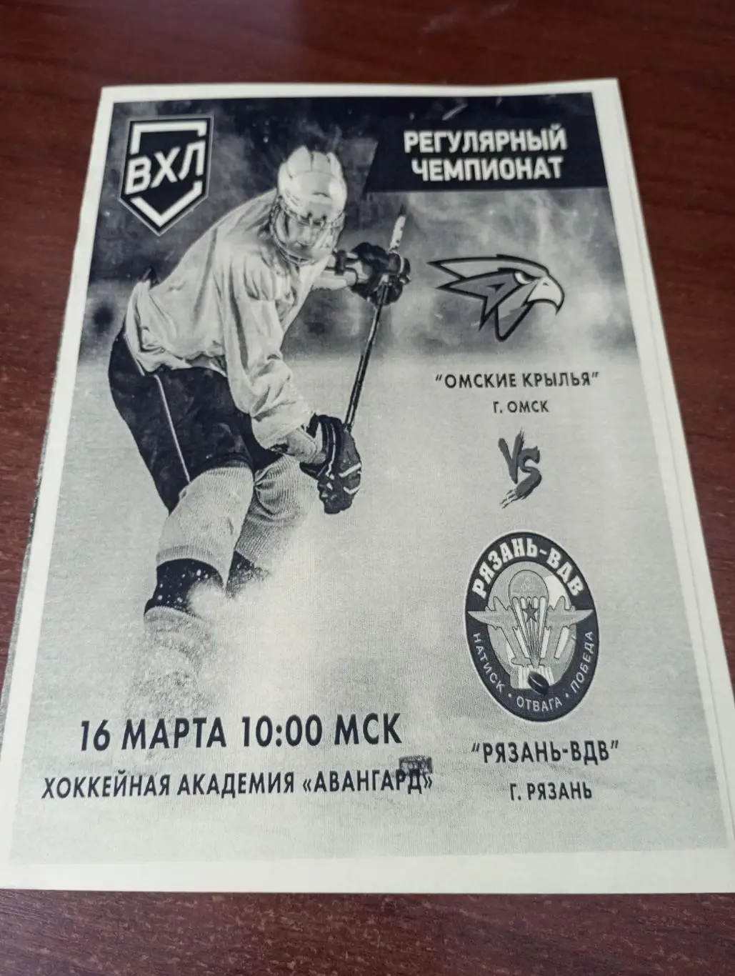 Омские Ястребы (Омск) - ХК.Рязань - ВДВ.16.03.2025....