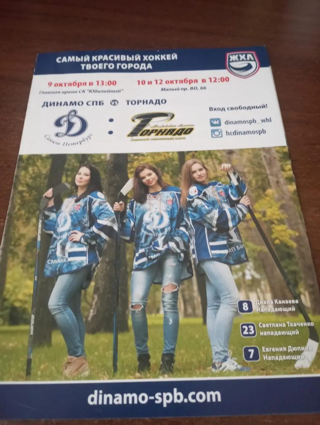 Динамо (Санкт-Петербург) - Торнадо (Московская область).9/10/12.10.2016.