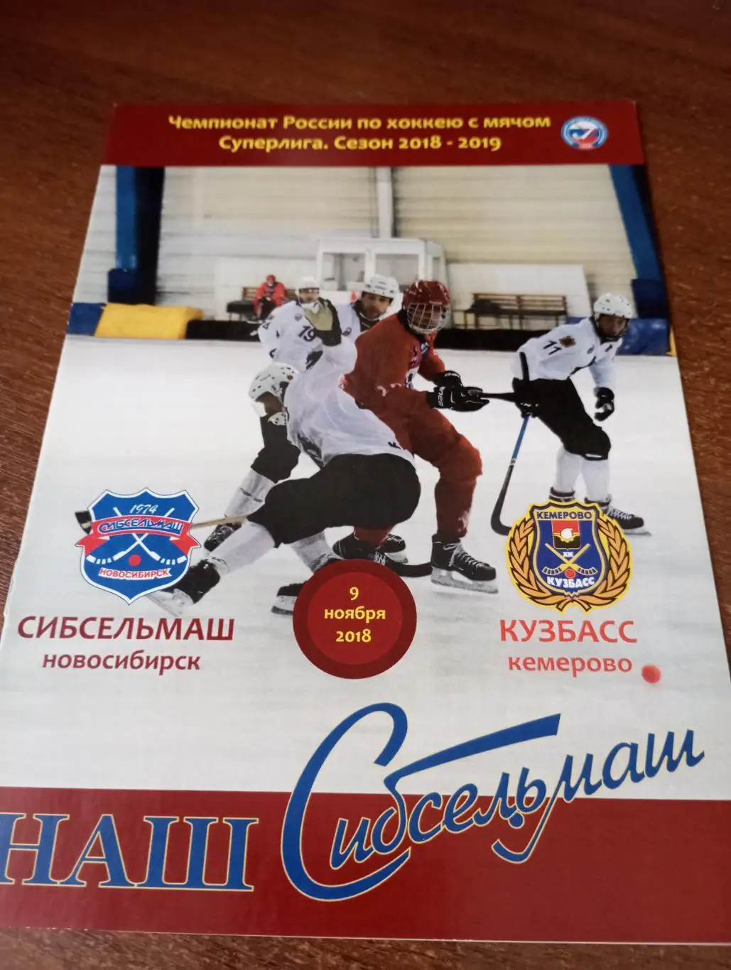 Сибсельмаш (Новосибирск) - Кузбасс (Кемерово). 9.11.2018.