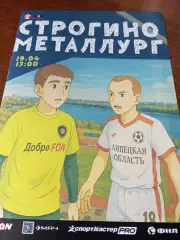 Строгино (Москва) - Металлург (Липецк).19.04.2025.