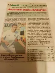 ЖФК .Рязань ВДВ -2014.