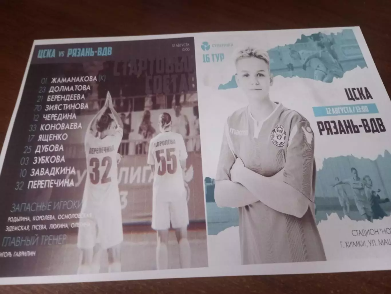 ЖФК . ЦСКА- ЖФК. Рязань-ВДВ ..12.08.2023.